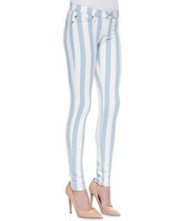 Womens Krista Super Skinny Liberated Striped Jeans   Hudson   Liberated (32)