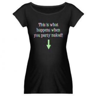 This is what happensFunny Maternity Dark T Shirt by  Clothing