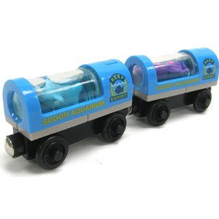 Thomas and Friends Wooden Railway   Light Up Aquarium Cars Toys & Games