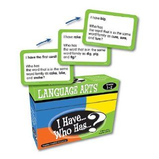 I Have, Who Has? Language Arts Game, Grades 1 2 Teacher Created Resources (COR) 9781420678154 Books