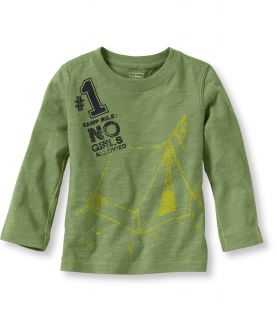 Infants And Toddlers Long Sleeve Graphic Tees, Camp Rule Toddler