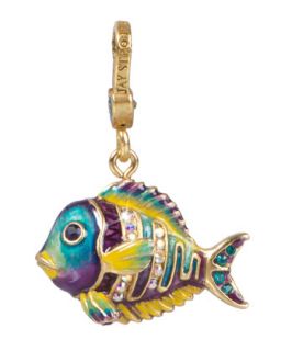 Linus Tropical Fish Charm   Jay Strongwater   Multi colors