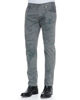 Mens Geno Rocky Coast Watermark Denim Jeans   True Religion   Grey multi (31)