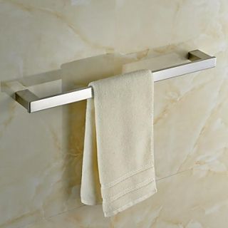 Contemporary Quadrate Stainless Steel Towel Bar