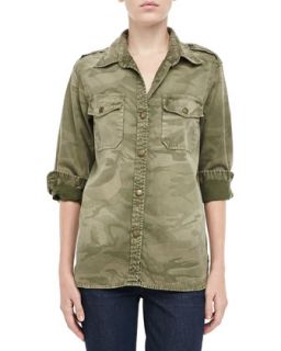 Womens The Perfect Camouflage Shirt   Current/Elliott   Multi colors (1)