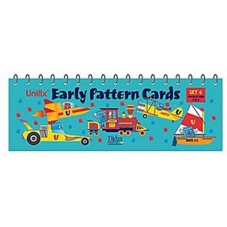 Didax Unifix Early Pattern Cards, Book 6