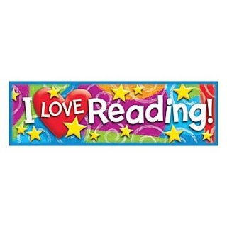 Trend Enterprises I Love Reading Bookmark, Grades Kindergarten   6th