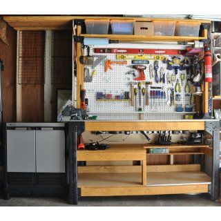 2x4basics 90164 Workbench and Shelving Storage System    