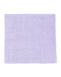 Mens Linen Pocket Square, Lilac   Lilac