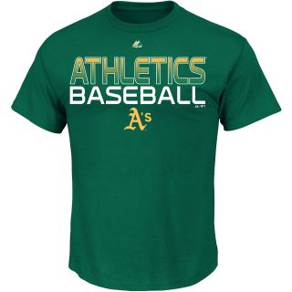 MAJESTIC ATHLETIC Mens Oakland Athletics Game Winning Run T Shirt   Size 2xl,