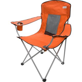 ALPINE DESIGN Oversized Mesh Arm Chair, Orange