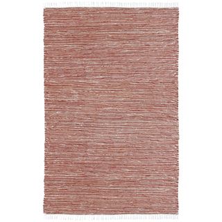 Copper Reversible Chenille Flat Weave Area Rug (3 X 5)