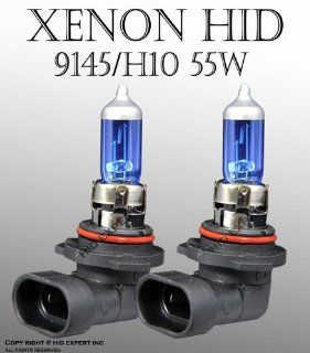 H10/ 9145 55W pair Fog Light Xenon HID Super White Replacement Bulbs Automotive