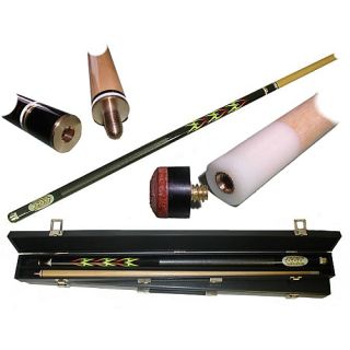 Trademark Global Blazing Cue Stick   Includes Free Case (40 618BKFLAME)