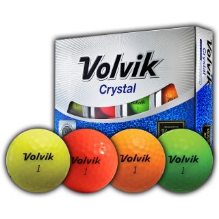 Volvik Crystal 3pc Golf Balls, Misc (7100)