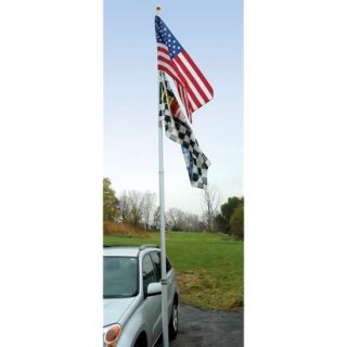 Flagpole To Go Flagpole with PVC Sleeve and Flag   20