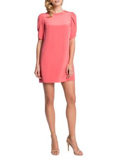 Womens Tulip Sleeve Sunday Dress, Coral Bloom   Cynthia Steffe   Coral bloom