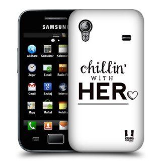 Head Case Designs Chillin' with Her His Plus Her Hard Back Case Cover for Samsung Galaxy Ace S5830 Cell Phones & Accessories