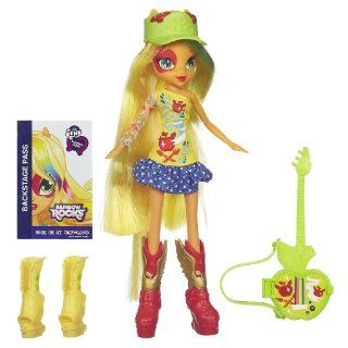 My Little Pony Equestria Girls Applejack Doll with Guitar Toys & Games