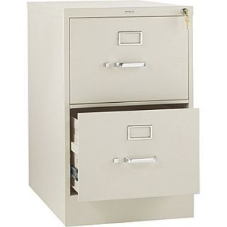 HON 310 Series 2 Drawer Vertical File Cabinet, Putty