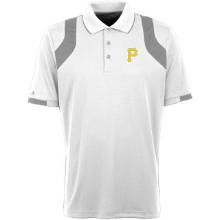 Antigua Pittsburgh Pirates Mens Fusion Short Sleeve Polo   Size Large,
