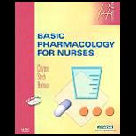 Basic Pharmacology for Nurses   With Learning Guide and CD