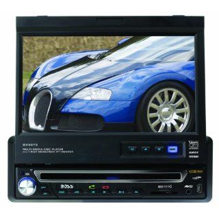 Boss BV9972 7 Inch Widescreen In Dash Motorized Touchscreen TFT Monitor/DVD//CD Combo Receiver  Vehicle Dvd Players 