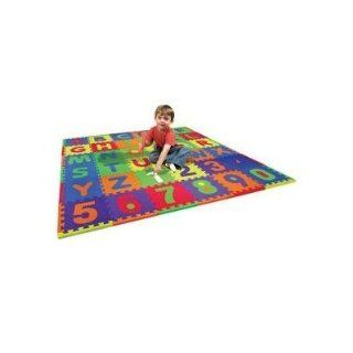 Alphabet & Number Play Mat for Kids   72 Pieces Toys & Games