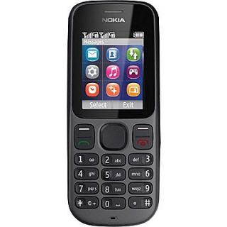 Nokia 100 Unlocked GSM Dual Band Cell Phone, Black