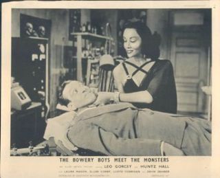 BOWERY BOYS MEET THE MONSTERS LEO GORCEY ON BED LOBBY Entertainment Collectibles