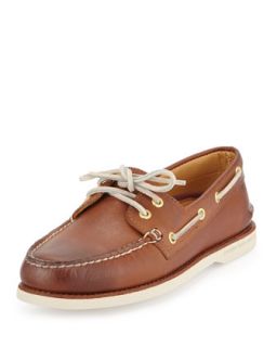 Mens Gold Cup Authentic Original Boat Shoe, Tan   Sperry Top Sider   Tan (7)