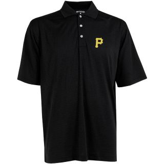 Antigua Pittsburgh Pirates Mens Phoenix Polo   Size Medium, Black (ANT PIR