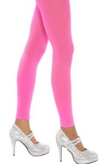 Smiffy's Footless Tights, Pink, One Size Clothing