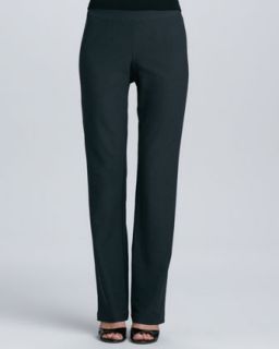 Washable Crepe Boot Cut Pants, Womens   Eileen Fisher   Graphite (3X (22/24))