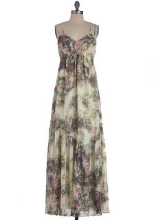 Watercolor Garden Dress  Mod Retro Vintage Dresses