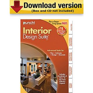 Encore Punch Interior Design Suite v17 for Windows (1 User) 