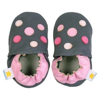 Ministar Infant Girls Dots Shoe   Grey S