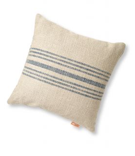 Textured Stripe Throw Pillow, 18
