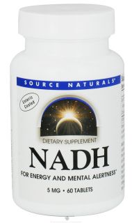 Source Naturals   NADH 5 mg.   60 Tablets