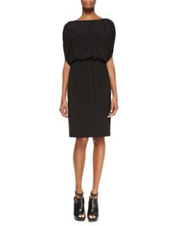 Womens Alice Dolman Sleeve Jersey Dress   T Tahari   Black (X LARGE(16))