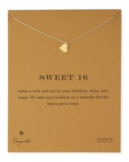 Sweet 16 Gold Dipped Necklace   Dogeared   Gold