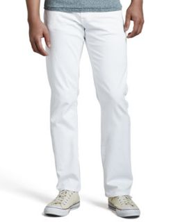 Mens Protege White Jeans   AG Adriano Goldschmied   White (40)