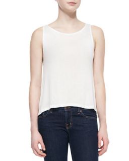 Womens Whitney High Low Tank Top, Ivory   Cusp by    Ivory