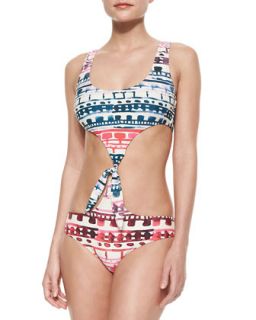 Womens Mirages Printed One Piece Swimsuit   6 Shore Road   Waterside (LARGE)
