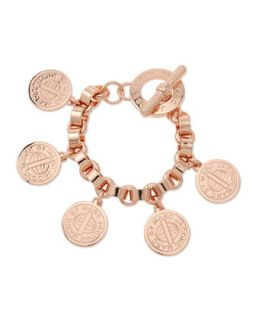 Toggle Clasp Charm Bracelet, Rose Golden   MARC by Marc Jacobs   Rose gold