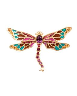 Breea Petite Dragonfly Pin   Jay Strongwater   Multi colors
