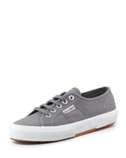 Cotu Flat Canvas Sneaker, Gray   Superga   Grey (8B)