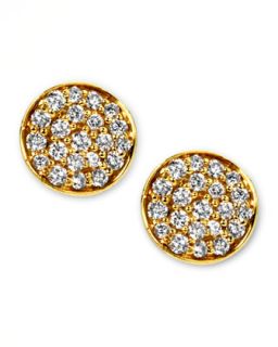 Stardust Mini Diamond Stud Earrings   Ippolita   Gold