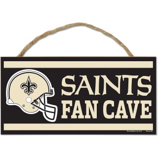 Wincraft New Orleans Saints 5X10 Wood Sign with Rope (83059013)