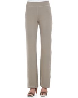 Womens Organic Jogging Suit Pants   Eileen Fisher   Stone (LARGE (14/16))